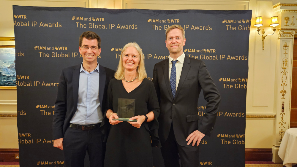 Onsagers once again named Patent Prosecution Firm of the Year for Norway